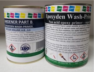 Epoxyden Wash Primer A+B. www.denber-paints.co.il