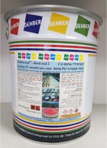 Polyflex Gag 300% 225A for roof sealing. www.denber-paints.co.il