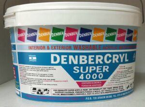 DenberCryl Super 4000 wall paint. www.denber-paints.co.il