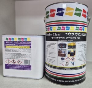 דנברגלוס קליר לק דו שכבתי לרכב www.denber-paints.co.il